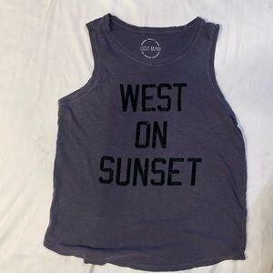Lucky Brand, faded blue size small tank top